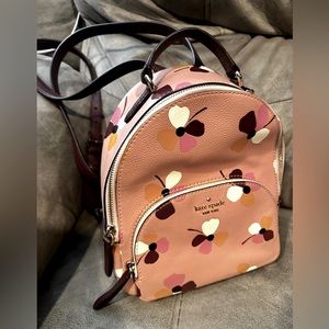Kate Spade Jackson Dusk Buds Medium Backpack Pink Multi Floral